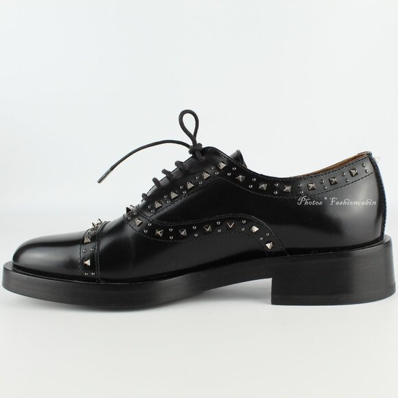 Valentino Garavani Women's Gentleglam Studded Wingtip Oxford - Office to Weekend - Picture 1 of 16